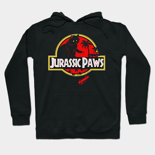 Jurassic Paws Hoodie by Gigan91